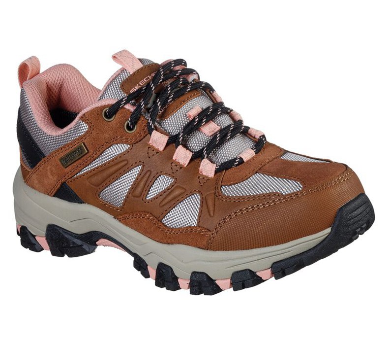 Skechers Dam Bruna Sneakers - Relaxed Fit: Selmen - West Highland - Sverige (FPSKD-0641)